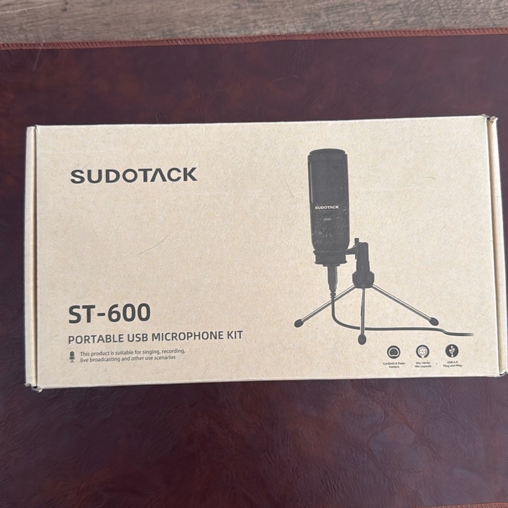 Portable USB microphone kit